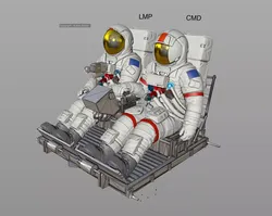 APOLLO Lunar Rover Crew