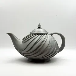🫖 Art Deco Swirl Tea Pot