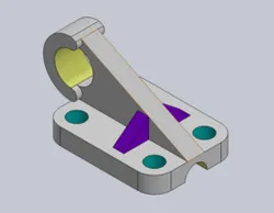 Bearing Block / Shaft Support Bracket)