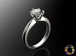 Engagement ring set 0068