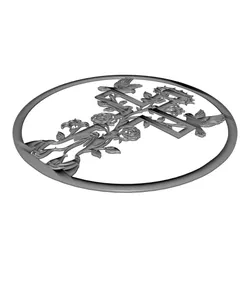 Faith Cross 2D Wall Art.3mf