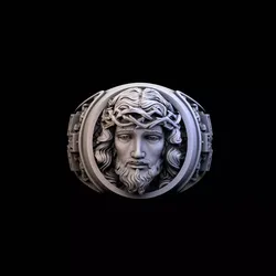 Finger Ring with Jesus