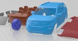 Ford Explorer 2011 Printable Car