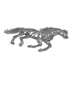 Forest Spirit Horse 2D Wall Art.stl