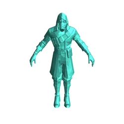 Free Characters & Creatures STL Download - assassin - post apoc - tmby SMT_M 🦊