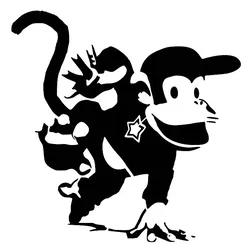 Free Digital Art STL Download - Diddy Kong stencilby SMT_M 🦊