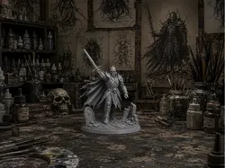 Guerrero Esqueleto de Fantasía - Modelo de impresión 3D gratuito