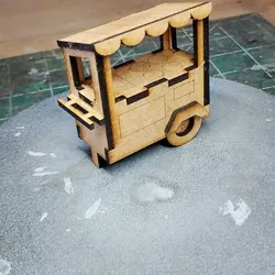 hot dog stand