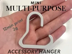 Mini Colgador Multiusos - Modelo de impresión 3D gratuito