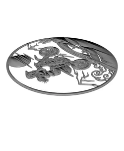 Motocross Rider 2D Wall Art.stl