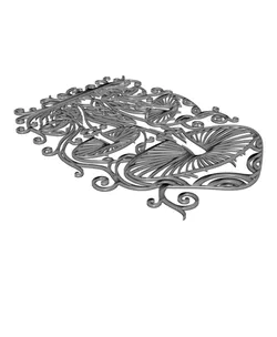Mystical Mushroom 2D Wall Art.3mf