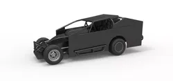 Northeast Dirt Modified stock car Scale 1 to 25