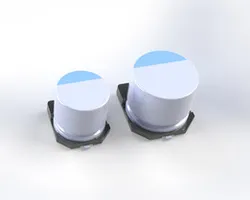Polymer Solid Electrolytic Capacitors Chemi-con 105℃ Life 20000