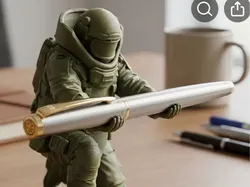 Portalápices Soldado Antiexplosivos - Modelo de impresión 3D gratuito