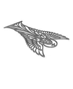 Praying Angel 2D Wall Art.3mf