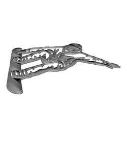 Snowboard Rider 2D Wall Art.stl