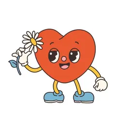 Trendy groovy valentines day retro Cookie Cutter 2