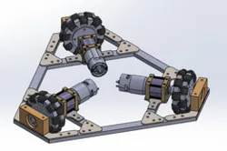 Tri Mecanum Wheel Base