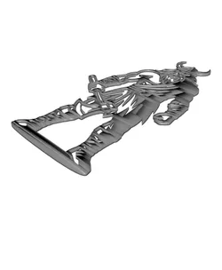 Viking Axe Warrior 2D Wall Art.stl