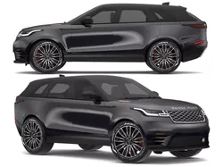 2018 Land Rover Range Rover Velar Narvik Black 3D model