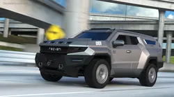 2023 Rezvani Vengeance Armored SUV Lights Off 3D model