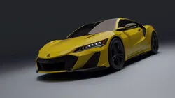 Acura NSX Type S Low-poly 3D model