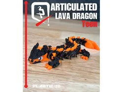Articulated Lava Dragon- Teen