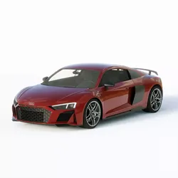 Audi R8 2019 3D model