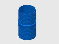 Conector para tubos de aire, mangueras, desagües y tuberías de agua - Modelo de impresión 3D gratuito