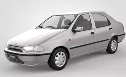 Fiat Siena 1996 - 2002 3D model