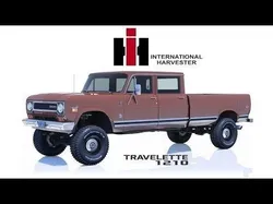 International Haervester Travelette Crew Cab Full Interior 3D model
