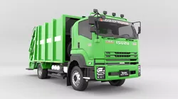 ISUZU DECA-GXZ360 Garbage Truck 3D model