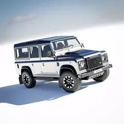 Land Rover Defender Works 110 2018 3D model