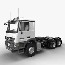 Mercedes benz actros 3354 3D model