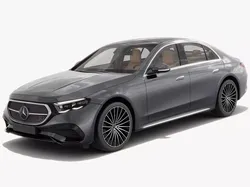 Mercedes-Benz E-class AMG-line 2024 with interior 3D model