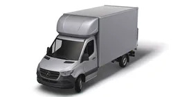 Mercedes Benz Sprinter Luton Tail Lift 2023 3D model