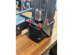 Prusa i3 Steel Y Axis Stepper Mounts Spacers M3 18 Screws V1.1