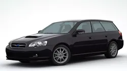 Subaru Legacy Station Wagon 2006 3D model