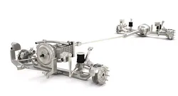 Truck Undercarriage 3D model