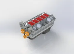 V12 engine shortblock