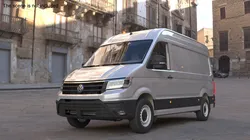 Volkswagen Crafter Van 2024 Silver Metallic 3D model