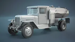 ZIS-5 Fuel Tank High-Poly 3D model