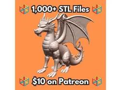 28mm DND Old Wise Noble Valiant Dragon Defender Miniature MineeForm FDM 3D Print STL File