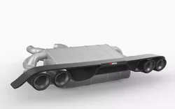 Akrapovic Exhaust System 3D model