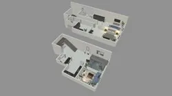 AL-MASHRIQ _ B-3-DUPLEX G.F&F.F-3 Bed (Apt. # 5)