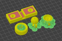 Alternate base with screws and ball joint for Multifunctional Arm (Phone holder)