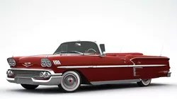 Chevrolet Impala Convertible 1958 3D model