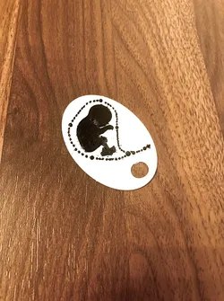 Fișiere pentru imprimante 3D | Fișier 3MF | pray for life keychain