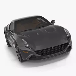Generic Grand Touring Sports Car 3D model