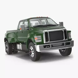 Generic Pickup Rigged 3D model